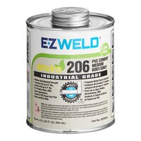 E-Z Weld EZ20604N 32 oz. Gray Medium Body PVC Cement