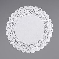 8" Lace Normandy Grease Proof Doilies - 500/Case