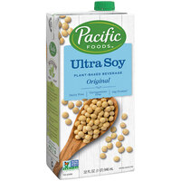 Pacific Foods Ultra Soy Milk 32 fl. oz. - 12/Case