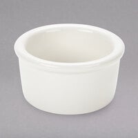 Tuxton BEX-035 3.5 oz. Eggshell Smooth China Ramekin - 48/Case