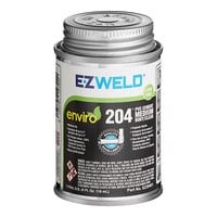 E-Z Weld EZ20401N 4 oz. Clear Medium Body PVC Cement