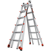 Little Giant Revolution 2.0 13' - 23' Type 1A Aluminum Articulated Extendable Ladder 13126-001 - 300 lb. Capacity