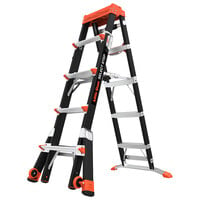 Little Giant Select Step Type 1A Fiberglass Adjustable Step Ladder - 300 lb. Capacity