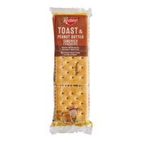 Keebler Toast and Peanut Butter Sandwich Crackers 1.38 oz. - 96/Case