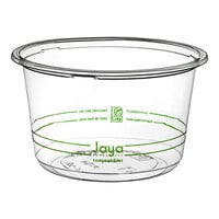 Stalk Market Clear PLA Lid for 24, 32, 48 oz. Salad Bowls - 300/Case