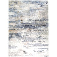 Couristan Dreamscape Horizon 5' x 8' Blue / Ivory Area Rug