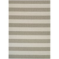 Couristan Afuera Yacht Club Tan / Ivory Area Rug