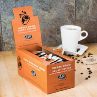 Ellis Freeze Dried Decaf Coffee Packet - 100/Box