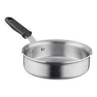 Vollrath Tribute 2 Qt. Saute Pan with Black Silicone Handle 702120