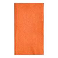 Choice 15" x 17" Orange 2-Ply Paper Dinner Napkin - 125/Pack