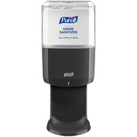Purell® Advanced 6453-1G ES6 1200 mL Graphite Gray Automatic Hand Sanitizer Dispenser Starter Kit