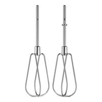 KitchenAid KHMTB2 Stainless Steel Beaters for Turbo Beater II Hand Mixers - 2/Set