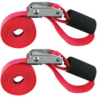 Snap-Loc 1" x 6' 1500 lb. Tie-Down Cinch Strap with Cam SLTC106CR2 - 2/Pack