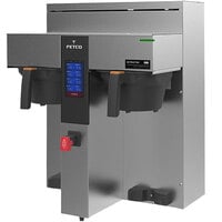 Fetco CBS-2232 NG Series Twin Automatic Digital Coffee Brewer with Metal Brew Basket - 208/240V, 3500-4600W