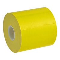 MAXStick PlusD 3 1/8" x 170' Canary Diamond Adhesive Thermal Linerless Sticky Receipt / Label Paper Roll - 32/Case