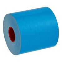 MAXStick PlusD 3 1/8" x 170' Blue Diamond Adhesive Thermal Linerless Sticky Receipt / Label Paper Roll - 32/Case