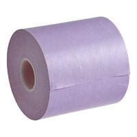 MAXStick PlusD 3 1/8" x 170' Violet Diamond Adhesive Thermal Linerless Sticky Receipt / Label Paper Roll - 32/Case
