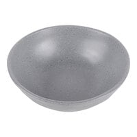 Elite Global Solutions Tenaya 56 oz. Granite Stone Round Melamine Bowl - 6/Case