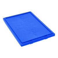 Quantum LID201BL Blue Lid for SNT200BL Stack and Nest Tote