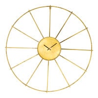 Kalalou 21" Antique Brass Wall Clock