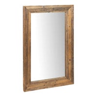 Kalalou 31" x 51" Repurposed Rectangle Wood Framed Mirror