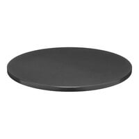 Perfect Tables Indoor Round Hammertone Anthracite Table Top