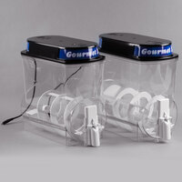 Bunn 34000.0401 Black Post-Mix Hopper Set for Ultra-2 Frozen Beverage Systems