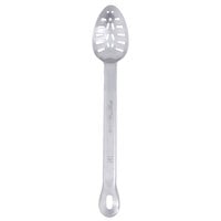 Vollrath 64408 Jacob's Pride 15 inch Heavy-Duty One-Piece Slotted Stainless Spoon