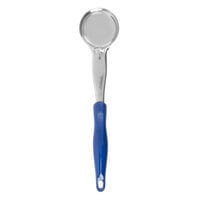 Vollrath 6433230 Jacob's Pride 2 oz. Blue Solid Round Spoodle® Portion Spoon