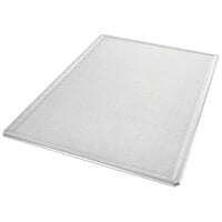 Chicago Metallic 44801 Full Size 16 Gauge 17 13/16" x 25 13/16" Wire in Rim Aluminum Perforated Baking Screen