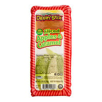 Dippin' Stix Sliced Apples and Caramel Snack Pack 2.75 oz. - 36/Case