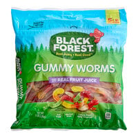 Black Forest Gummy Worms 5 lb. - 6/Case