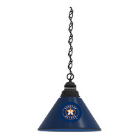Holland Bar Stool Houston Astros Logo Pendant Light with Black Finish - 120V