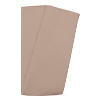 Snap Drape Sandalwood 20" x 20" 100% Spun Polyester Cloth Napkin