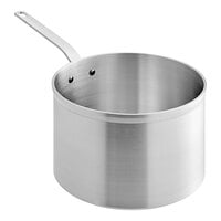 Vollrath Wear-Ever Classic Select 8.5 Qt. Aluminum Sauce Pan with Plated Handle 691185