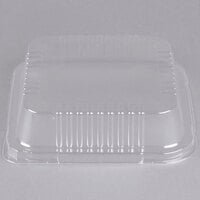 Durable Packaging P1130-500 Clear Lid for 9 inch Square Foil Cake Pan - 500/Case