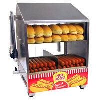 Paragon 8020 Dog Hut Hot Dog Steamer and Merchandiser - 120V, 1200W