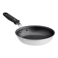 Vollrath Wear-Ever 8" Aluminum Non-Stick Fry Pan with SteelCoat x3 Coating and Black Silicone Handle 672308