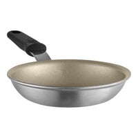 Vollrath Wear-Ever 7" Aluminum Non-Stick Fry Pan with Rivetless Interior, PowerCoat2 Coating, and Black Silicone Handle 562207