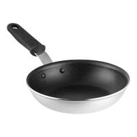 Vollrath Wear-Ever 8" Aluminum Non-Stick Fry Pan with CeramiGuard II Coating and Black Silicone Handle 672408