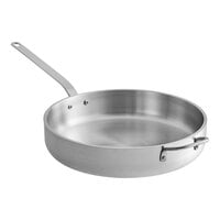 Vollrath Wear-Ever Classic Select 7.5 Qt. Straight-Sided Heavy-Duty Aluminum Saute Pan with Plated Handle 681175