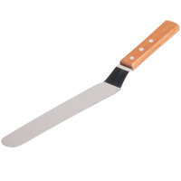 9 1/2 inch Blade Offset Baking / Icing Spatula with Wooden Handle