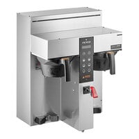 Fetco CBS-1232 Plus Series Twin Automatic Digital Coffee Brewer With Plastic Brew Basket