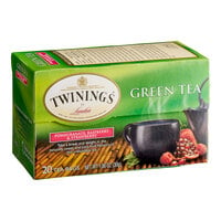 Twinings Green Tea, Pomegranate, Raspberry, & Strawberry Tea Bags - 20/Box