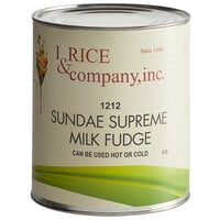 I. Rice #10 Can Hot Fudge Dessert / Sundae Topping - 6/Case
