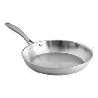 Vigor SS3 Series 12" Tri-Ply Stainless Steel Fry Pan