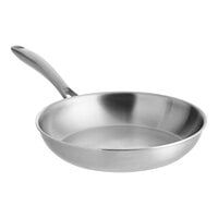 Vigor SS3 Series 10" Tri-Ply Stainless Steel Fry Pan with Welded Handle