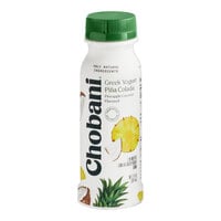 Chobani Low-Fat Pina Colada Greek Yogurt Drink 7 fl. oz. - 8/Case