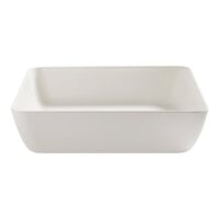 American Metalcraft Blend Collection 44 oz. Cream Melamine Square Bowl