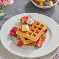 Krusteaz Belgian Waffle 4 inch - 24/Case